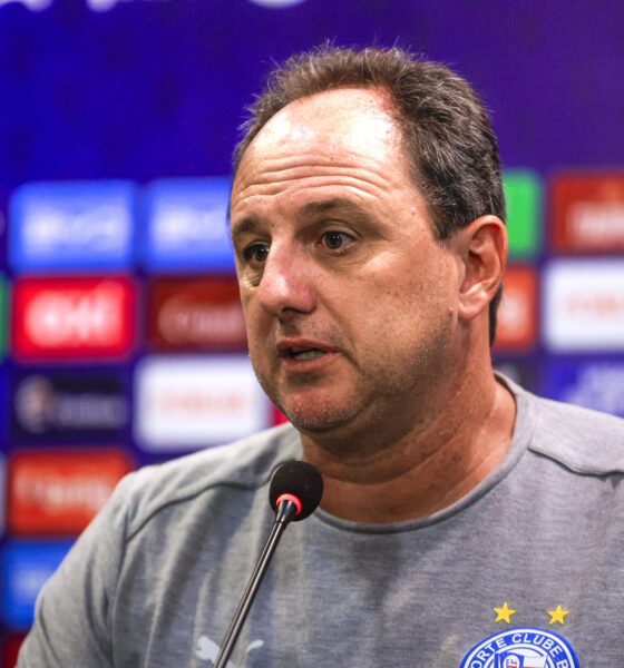 Rogério Ceni, técnico do Bahia, em coletiva pós jogo