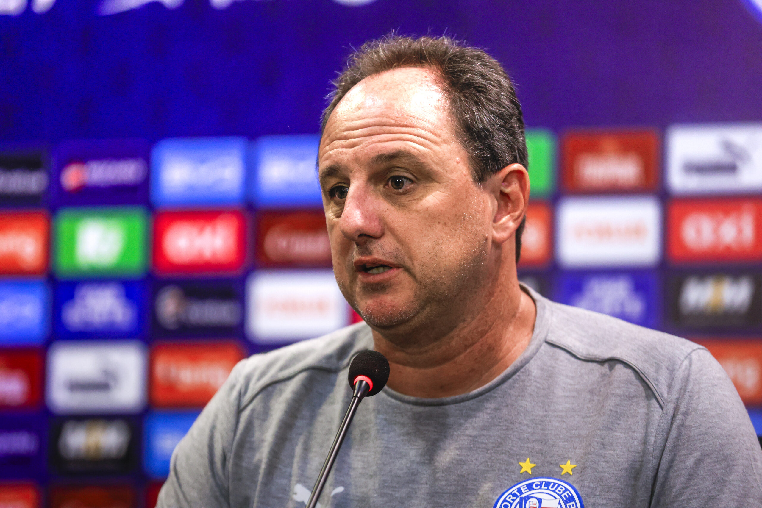 Rogério Ceni, técnico do Bahia, em coletiva pós jogo